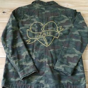 American Eagle Camo Jacket Size Small NWT